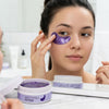 Mască pentru ochi - Sclipici Violet - Reîntinerire și Hidratare 60 buc