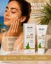 Cremă de Față Colorată cu Protecție Solară SPF 30 Joli Joli Milano Italia, Aloe Vera, Acid Hialuronic, Vitamina E, 50 ml